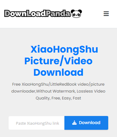 xiaohongshu video download